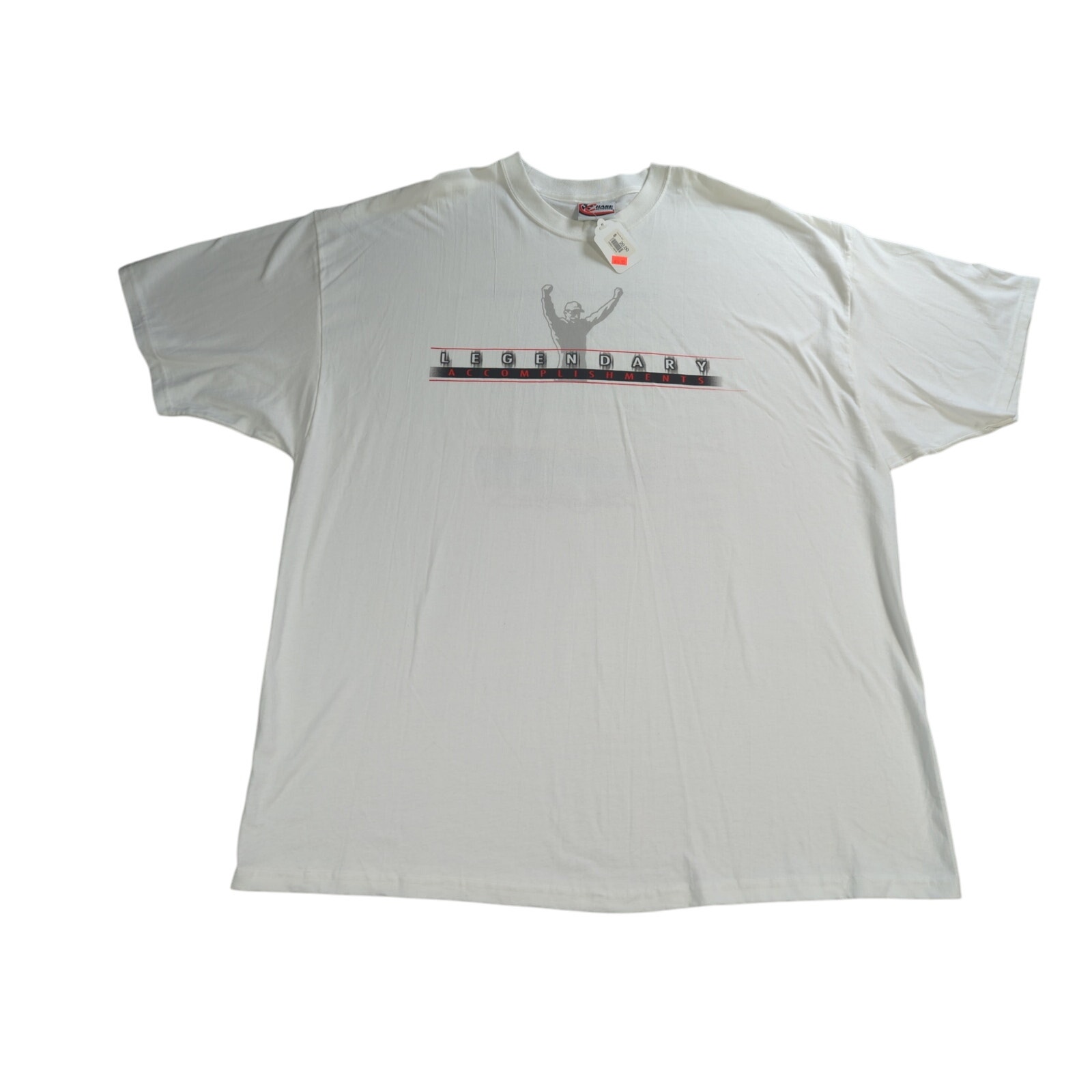 Y2k Dale Earnhardt Nascar T Shirt Chase Authentics Legendary 2xl White Nwt